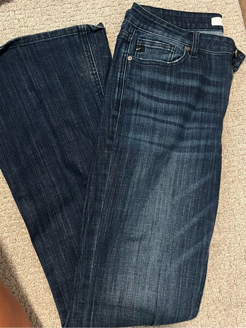 KanCan Dark Blue Flare Jeans